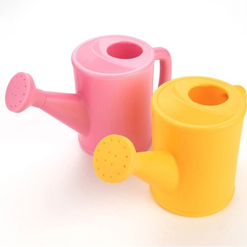 Watering Can 700ml Plastic Watering Can with Comfortable-Yellow 2