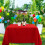 Nappe rectangulaire anti-taches en tissu polyester, housse 4