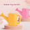 Watering Can 700ml Plastic Watering Can with Comfortable-Blue 4
