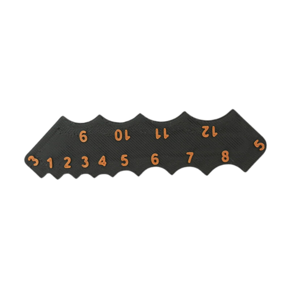 Corner Radius Template Ruler For Precision Arc Measurement And Woodworking 9189345168802