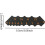 Corner Radius Template Ruler for Precision Arc Measurement and Woodworking 2