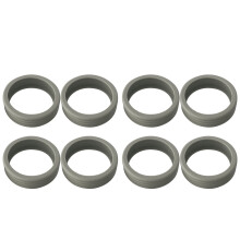 Luggage Wheel Protector Covers Silicone Shock Absorption Feature for Suitcase Wheels Noise Reducing Wear Resistant Guards with Smooth Movement Design
