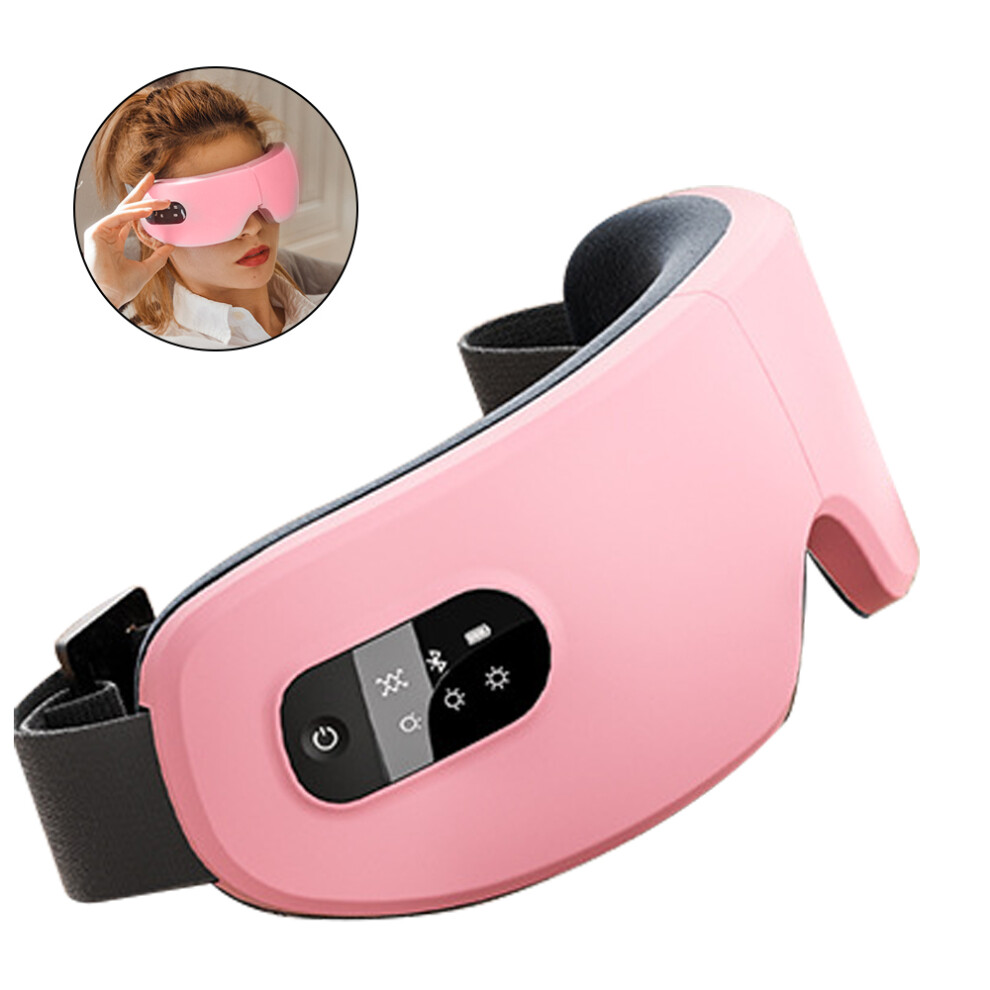 Silent Mode Eye Massager, Heat And Vibration, Massage And Voice Prompt, Bluetooth Music, Foldable Design, Intelligent Heating, Traditional Meridian Th