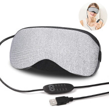 Portable Sleep Eye Mask With Ear Cover, Warm Compress, Zero Pressure Design, Promotes Relaxation And Quality Sleep, Blocks Light For A Dark Environmen