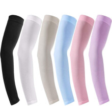 Manicotti a compressione per uno stile di vita attivo, manicotti traspiranti e rinfrescanti con vestibilità elasticizzata, protezione UV e capacità