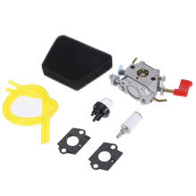 Gas Blower Carburetor Replacement With Suction Cup Position Hold All-In-One-Kit Flexible Stand Consistent Engine Performance Factory Precise Calibrati