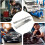 Wheel Alignment Tool with 2 Stainless Steel Alignment Plates, Heavy Duty ATV Front End Calibration 3