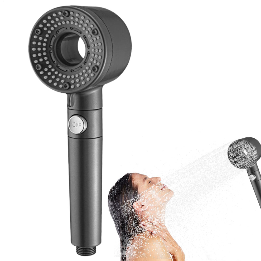 Filtered Showerhead Handheld Booster Showerhead For Bathroom, Multifunctional Shower Head For Dorms Hotels Apartments 9189345169342