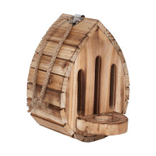 Garden Butterflies House Wood Butterflies Habitat, Nesting Box For Winter Shelter, Natural Garden Butterfly Habitat