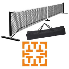 Pickleball Net Set Portable 22Foot System, Compatible With Badminton And Tennis, Indoor Use