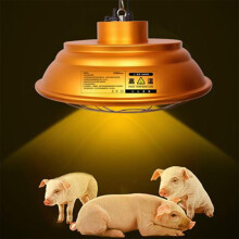 Chickens Coop Heater Waterproof 36cm Poultry Heat Lamp for Brooding Chicks Ducklings Puppies Reptiles Winter Use