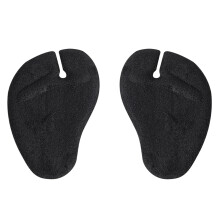 Forefoot Cushions for Women Gel Ball of Foot Pads NonSlip Washable Reusable Insoles Black