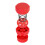 Multipurpose Cherries Pitter Gadget Household Plastic Fruit-Red 1