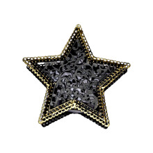 Elegant Hollowout Iron Star Candle Stand Universal Candlestick