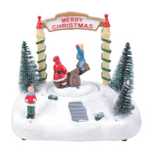 Child Illuminateds Rotating Music Box Ornamentable with High-A