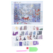 Unique Decoration For Your Home, Clear Symbols Guide You Through The Process Of Creating A Gleaming Diamonds Masterpiece, Perfect For Christmas Gifts