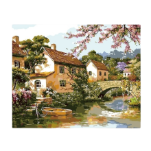 Acrylic Paints, Perfect Gift For Creative Souls, Pre-printed Canvas Ensures No Paint Mixing, Exquisite Decoration From Paint By Number Kits, Easy To C