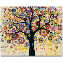 Love Tree DIY Oil Painting Kit, Multifunctional Decoration for Your Home, Paint by Number Experience for Kids and Adults, Acrylic Painting Kits with P