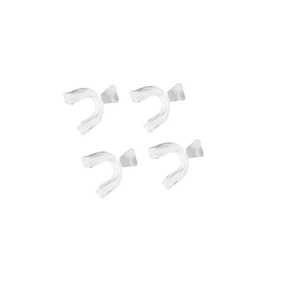 Teeth Whitening Mouth Trays, Moldable Material, Custom Fit, 4Pcs Kit For Safe At-home Use