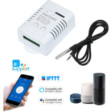 WiFi-fjärrkontroll Smart Switch med energiförbrukningsövervakning, realtidsövervakning för hemautomationssystem i växthussvampodling och