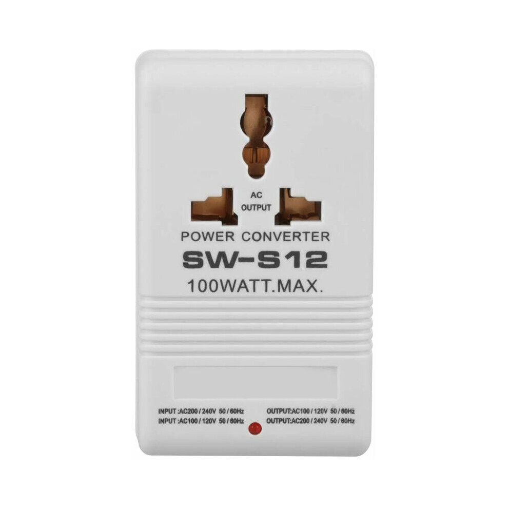 International Travel Adapter, High-Quality Voltage Converter With Precision Circuitry, Dual Channel Step-Up & Step-Down For Global Appliances, Quiet 9405630514353