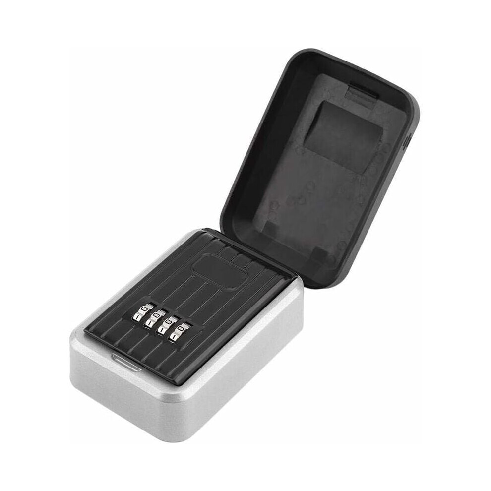 Resettable Key Lock Box, Portable Password Lock With Weatherproof Keypad Cover, Personalize Combination For Keyless Convenience, Dependable Solid 9405630513059