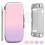 Handheld console volledige beschermende set-Gradient roze en pu 1