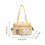 Contemporary School Backpack Shoulder Bag with-Yellow 4