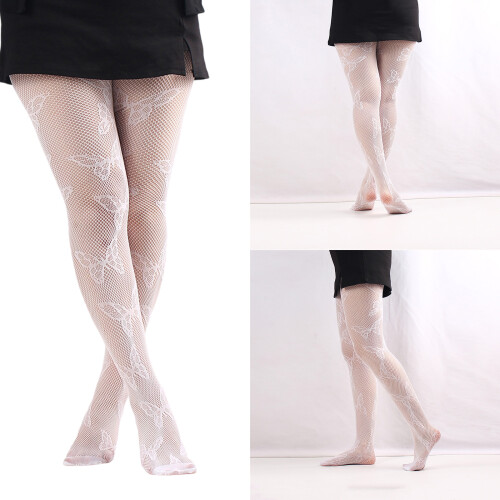 Collants à motifs bas résille collants papillon bas Leggings 1
