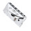 Headless Guitar String Lock 6-String Silver 7