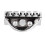 Headless Guitar String Lock 6-String Silver 8