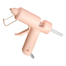 Pink 10-Stick Mini-Heißklebepistole – Ergonomisch & Sicher für Kinder Bastelarbeiten
