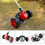 Multipurpose Lawn Equipment Support Casters Roller Plastic 4