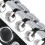 Headless Guitar String Lock 6-String Silver 5