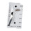 Headless Guitar String Lock 6-String Silver 1