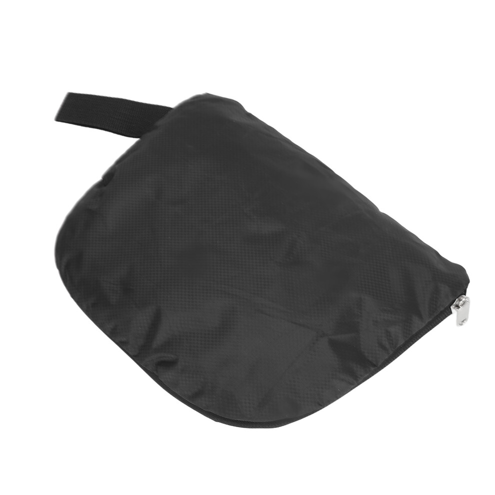 Foldable Waterproof 2 In 1 Backpack Lightweight Travel & Daily Bag 20L Black