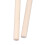 Ethereal Drumsticks 2Pcs Solid Wood Natural Long 7