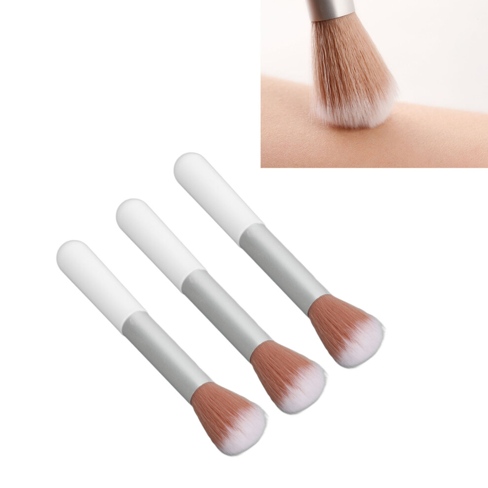 15pcs Tapered Blush Brush Set â Ergonomic Rounded Handles & Dense Fiber Wool