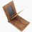 Modern Men's Short Wallet Patchwork Pattern Soft PU-Blue 7