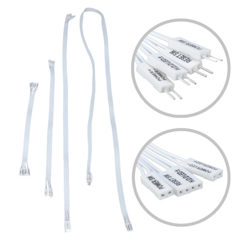 Câble d'extension SW de réinitialisation LED pour cartes-30CM 2