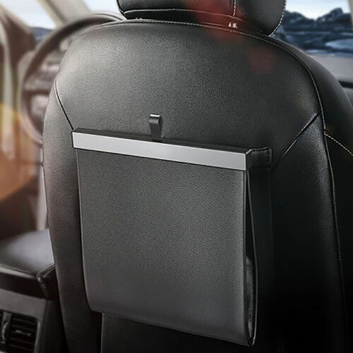 Sac de rangement multifonctionnel pour siège de voiture,-Brun 2
