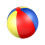 Großer bunter-Farbiger Ball L 1