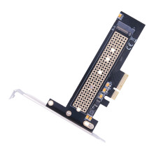 Aluminiumgekühlte M.2 NVMe-zu-PCIe4.0-Adapter mit 32 Gbit/s