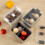 Ensemble de 3 conteneurs de rangement de cuisine étanches, 4
