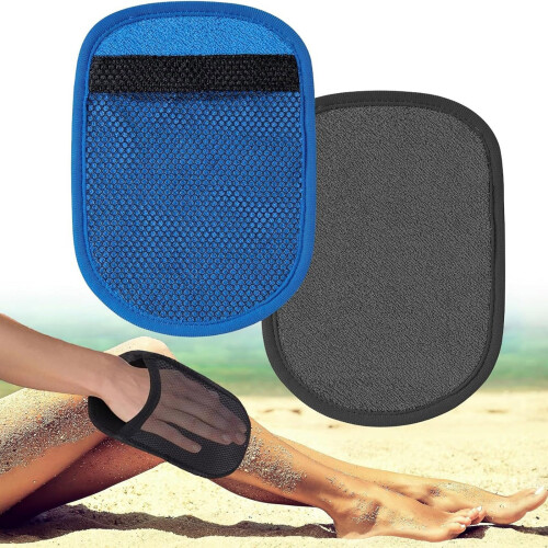 Compacts Meshes Cleaning Sand Brush Waterproofed-Blue L 2