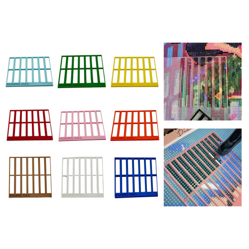 Brilliant Art   Template Tool  Plastic Ruler For-Orange Color 2