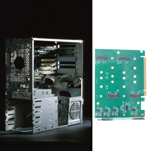 4 NVME To PCIe Array Converters Enhanceds Thermals Dissipation 2