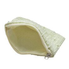 Eleganter, floraler Kosmetik-Organizer mit Reißverschluss,-Grün