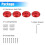 4PCS High Strength Lift Pad  Jacking Adapters Universal Car 6