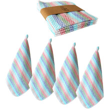 Reusable Cotton Cleaning Towels Fast Absorbing Dish-style B